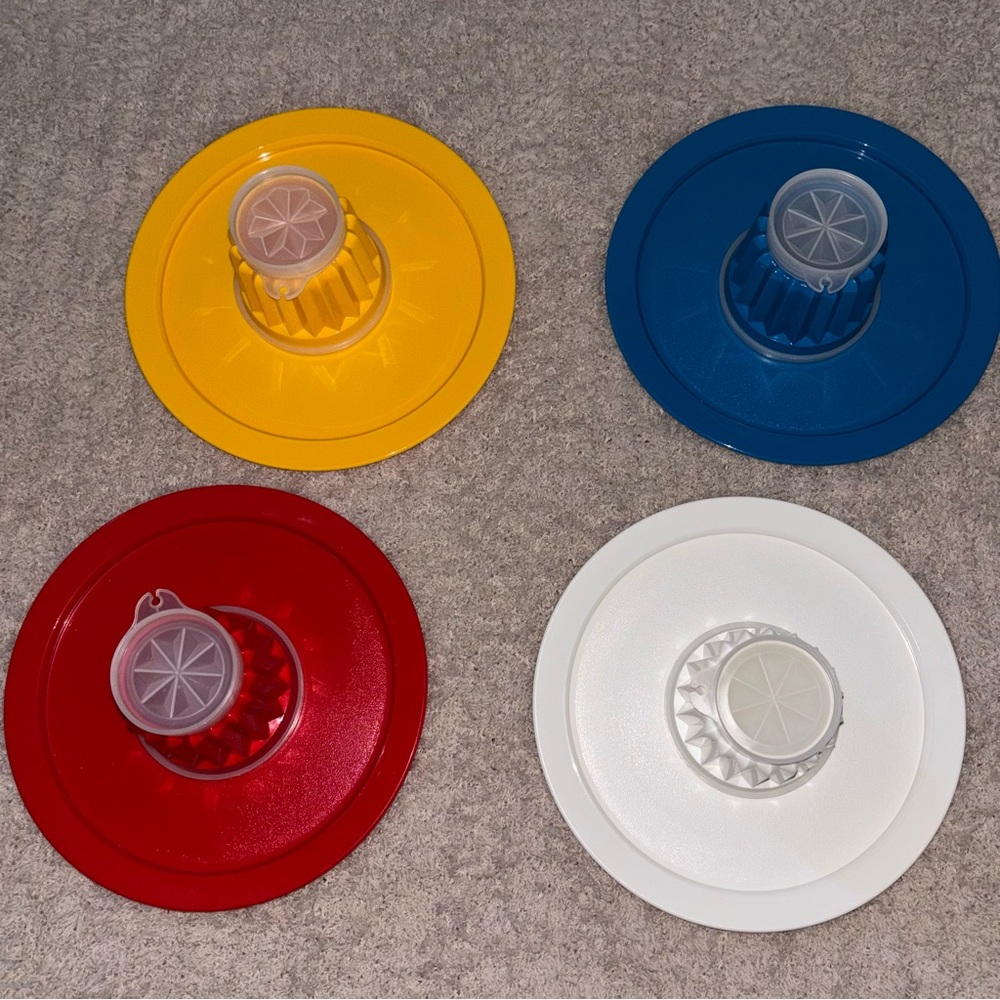 Tupperware Jellette Jello 4 Count Set